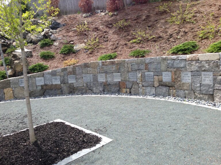 wall of names honoring those who were executed as Witches in Salem, Mass