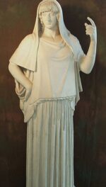 Statue of Goddess of the hearth Hestia