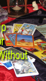 Personal photograph of multiple Tarot cards from my own collection