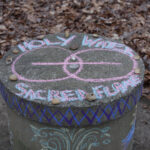 Personal photo of our well decorated for Imbolc at Laurel Hill Cottage