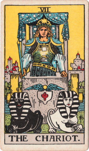 The Waite-Smith Tarot Chariot card