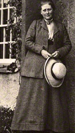 Beatrix Potter photograph by Charles King, 1913