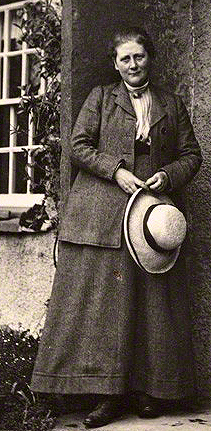Beatrix Potter photograph by Charles King, 1913
