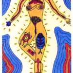 From Rachel Pollacks website the Shining Tribe Tarot World card