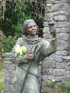 Brigid at Kildare, public use granted by blogger