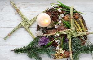 Imbolc altar items