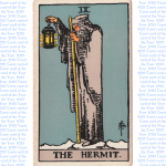 Waite-Smith Tarot Hermit for 2025