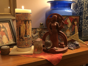 my Brighid altar