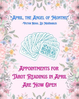 April readings announcement 