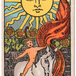 Waite-Smith Tarot Sun card