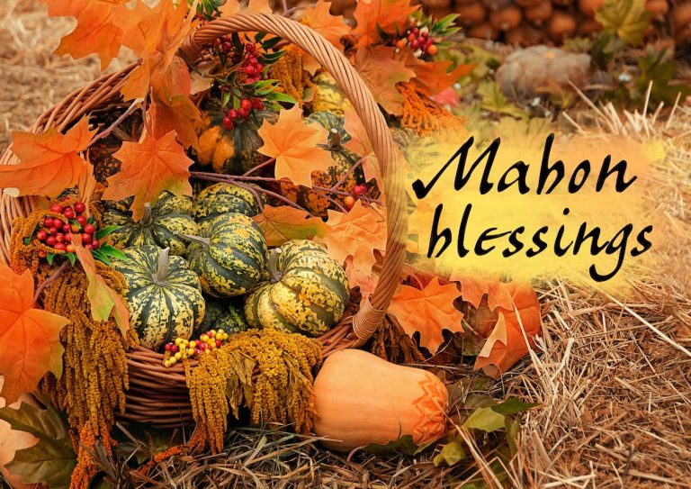 Mabon Blessings greeting