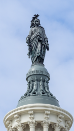U.S. Capitol Statue of Freedom the Goddess Columbia