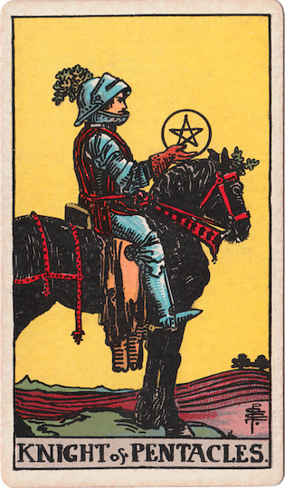 Waite-Smith Tarot Knight